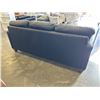 Image 5 : BLACK LEATHER SOFA
