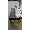 Image 1 : AS NEW ADIDAS KIDS GRAND COURT K WHITE SHOES. SIZE 6 1/2