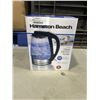 Image 2 : HAMILTON BEACH 1.7L ELECTRIC GLASS KETTLE - TESTED WORKING