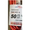 Image 2 : HEAVY DUTY 50 FT LIGHTED ORANGE EXTENSION CORD. 14AWG/3C