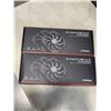 Image 1 : 2 SETS OF NOCTUA CHROMAX 140MM PREMIUM FANS. MODEL NF-A14X25G2 PWM SX2-PP.   BLACK COLOR