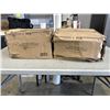 Image 1 : 2 CASES ERA PLASTIC MULTIPURPOSE CLEAR PLASTIC BAGS. 8" X 4" 18". 1000 PCS PER CASE