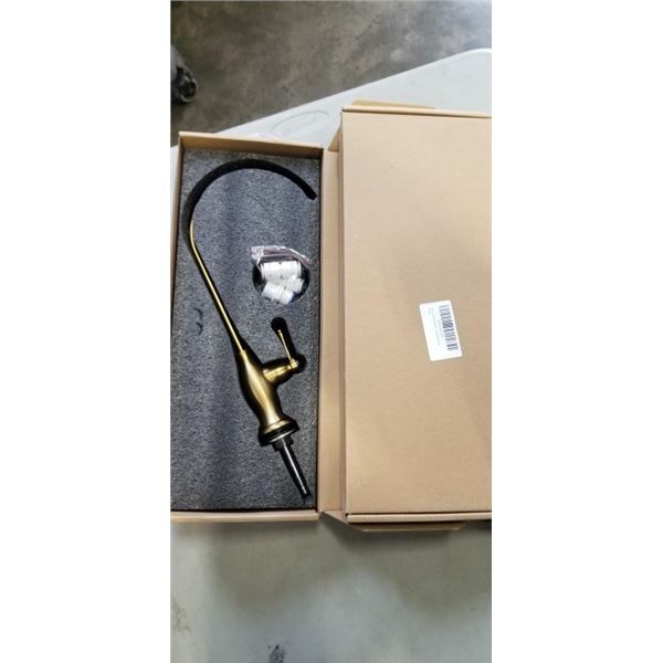 2 BRUSH GOLD BAR SINK FAUCETS