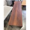 Image 4 : WALNUT FINISH DEL CRAFT CREDENZAL