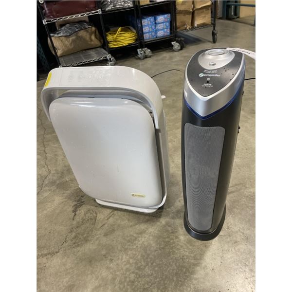 TWO GERM GUARDIAN AIR PURIFIERS STORE RETURNS UNTESTED