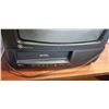 Image 2 : VINTAGE GENERAL ELECTRIC CRT TV/VCR COMBO WITH REMOTE. WORKING