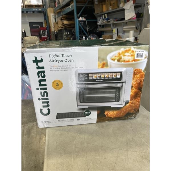 CUISINART DIGITAL TOUCH AIR FRYER OVEN WORKING