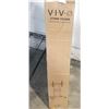 Image 1 : VIVO BLACK MOBILE LARGE TV CART