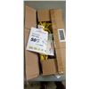 Image 1 : HEAVY DUTY 25 FT LIGHTED YELLOW EXTENSION CORD. 16AWG/3C