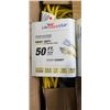 Image 2 : HEAVY DUTY 25 FT LIGHTED YELLOW EXTENSION CORD. 16AWG/3C