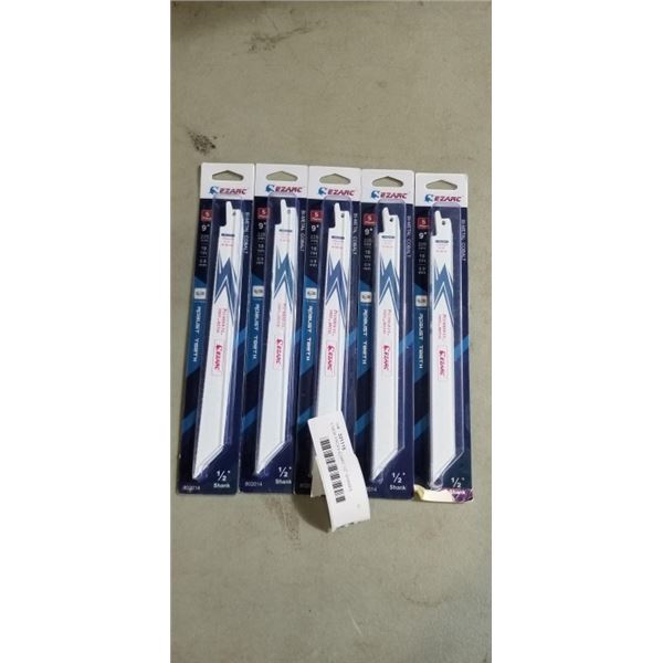5 NEW PACKS EZARC 1/2" SHANKS