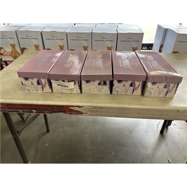 5 PAIRS OF NEW LADIES SHOES