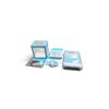 Image 1 : SEVEN NEW SETS OF BLUE BABY  CLEAR BOXES FOUR BOXES PER SET WITH LETTERS AND FIVE CLEAR BABY SHOWER 
