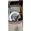 Image 3 : 2 BOXES OF ASSORTED POTS AND PANS, NON STICK AND KITCHEN WARE