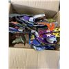 Image 7 : 2 BOXES AND METAL BIN OF HALLOWEEN DECORATIONS