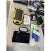 Image 2 : PLASTIC TOTE OF COMPUTER PARTS INCLUDING RAM, HARD DRIVE, ZIP DRIVES, BATTERY BANKS