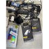 Image 3 : PLASTIC TOTE OF COMPUTER PARTS INCLUDING RAM, HARD DRIVE, ZIP DRIVES, BATTERY BANKS