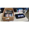 Image 1 : DVD PLAYER AND BOX OF DVDS. WORKING