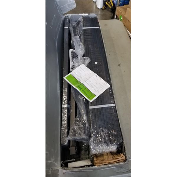 RLDVAY KING-SIZE METAL PLATFORM BEDFRAME. CONTENTS UNVERIFIED