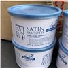 Image 2 : FOUR TUBS OF NEW SATIN SMOOTH TITANIUM BLUE THIN FILM HARD WAX