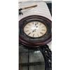 Image 3 : 2 MADE TO LOOK OLD WALL MIRRORS, WALL CLOCK WITH MIRROR, AND METAL DECORATION