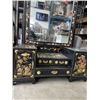 Image 4 : EASTERN CARVED AND INLAID VANITY WITH MIRROR