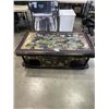 Image 1 : EASTERN CARVED AND INLAID COFFEE TABLE