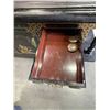 Image 6 : EASTERN CARVED AND INLAID COFFEE TABLE