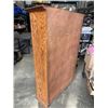 Image 3 : SOLID OAK BOOKSHELF, 5FT TALL 40 INCH WIDE