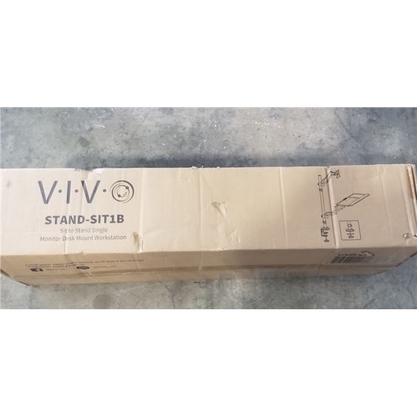 VIVO SIT TO STAND MONITOR DESK MOUNT WORKSTATION