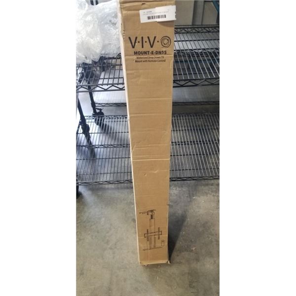 VIVO MOTORIZED DROP DOWN TV MOUNT WITH REMOTE CONTROL