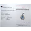 Image 1 : 1.6 CT CERTIFIED SILVER TANZANITE GEMSTONE PENDANT ($1,115 APPRAISAL)