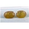 Image 2 : 6.21 CT CERTIFIED YELLOW SAPPHIRE GEMSTONE PAIR ($3,850 APPRAISAL)