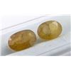 Image 3 : 6.21 CT CERTIFIED YELLOW SAPPHIRE GEMSTONE PAIR ($3,850 APPRAISAL)