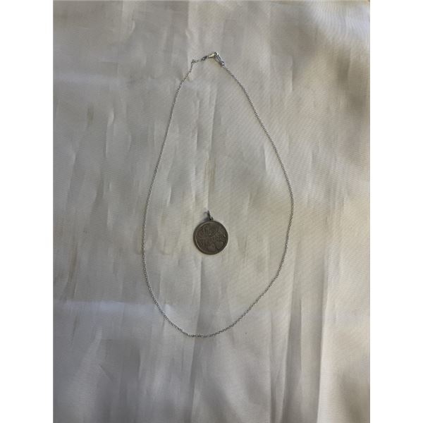 925 STERLING SILVER CHAIN W/ 925 STERLING PENDANT