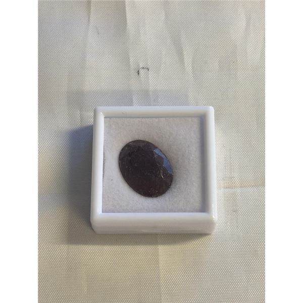 NEW 25.8CT NATURAL RUBY GEMSTONE, UNTREATED, OVAL CUT - RETAIL $6200