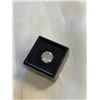 Image 2 : NEW 4.0CT MOISSANITE GEMSTONE, ROUND BRILLIANT CUT, GH-VVS1, GRA REPORT, TESTS POSITIVE W/ DIAMOND T