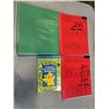 Image 1 : 3 BINDERS OF OLDER POKEMON CARDS AND 'ONE PIECE' CARDS AND POKEMON HANDBOOK