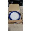 Image 4 : CASED CHEVALIER CRYSTAL VASE, STATUE AND NEW CHINA PLATES