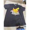 Image 5 : GRADED POKEMON CHARIZARD TAG 8 WITH POKEMON T SHIRT AND ACCESSORY BAG