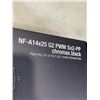 Image 3 : 2 SETS OF NOCTUA CHROMAX 140MM PREMIUM FANS. MODEL NF-A14X25G2 PWM SX2-PP.   BLACK COLOR