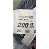 Image 2 : HEAVY DUTY 200 FT LIGHTED BLACK EXTENSION CORD. 10AWG/3C