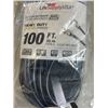 Image 2 : HEAVY DUTY LIGHTED 100 FT BLACK EXTENSION CORD. 16AWG/3C