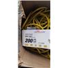 Image 2 : 200 FT HEAVY DUTY LIGHTED YELLOW EXTENSION CORD. 10AWG/3C