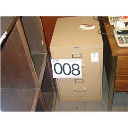 2 DRAWER FILE CABINET