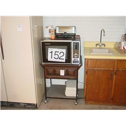 MICROWAVE STAND & TOASTER