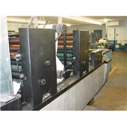 DIDDE WEB COM 700 8 ½ OR 17” CUT OFF 2 UNIT QUAD FLOW DAMPENING SYSTEM SHEETER DELIVERY W/IN FEED CO