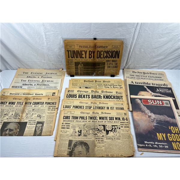 Vintage Newspapers