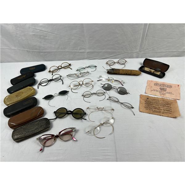 Vintage Eyeglasses & Cases