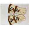 Image 1 : Beaded Leather Gloves